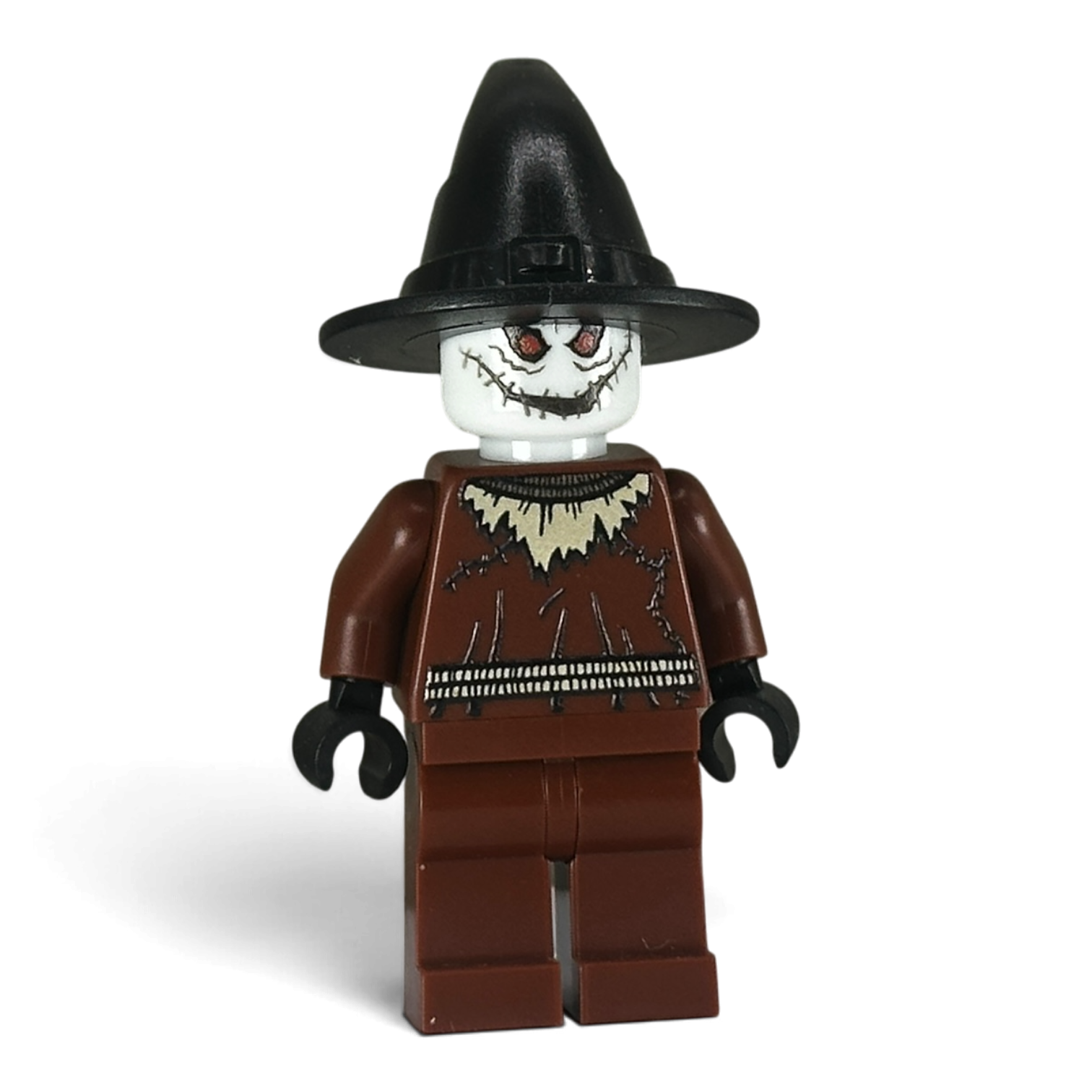 MW Minifigs custom Scarecrow LEGO minifigure with printed torso and head