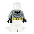 MW Minifigs custom OG 2006 Batman torso print, official LEGO minifigure parts