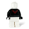 MW Minifigs custom Batman Beyond torso print, official LEGO minifigure parts