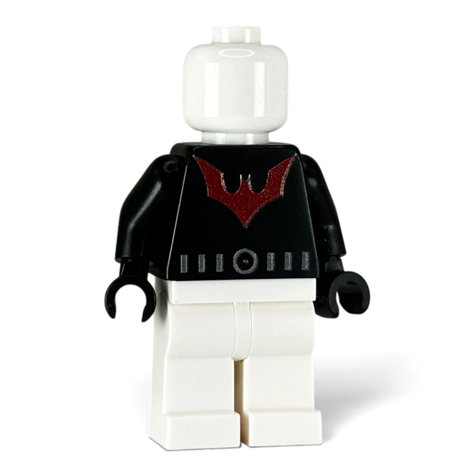 MW Minifigs custom Batman Beyond torso print, official LEGO minifigure parts