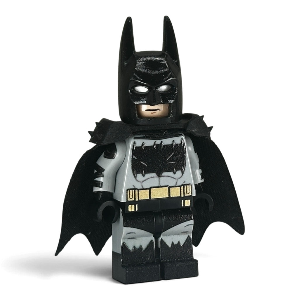 MW Minifigs custom Absolute Batman LEGO minifigure, Legacy of the Dark Knight line