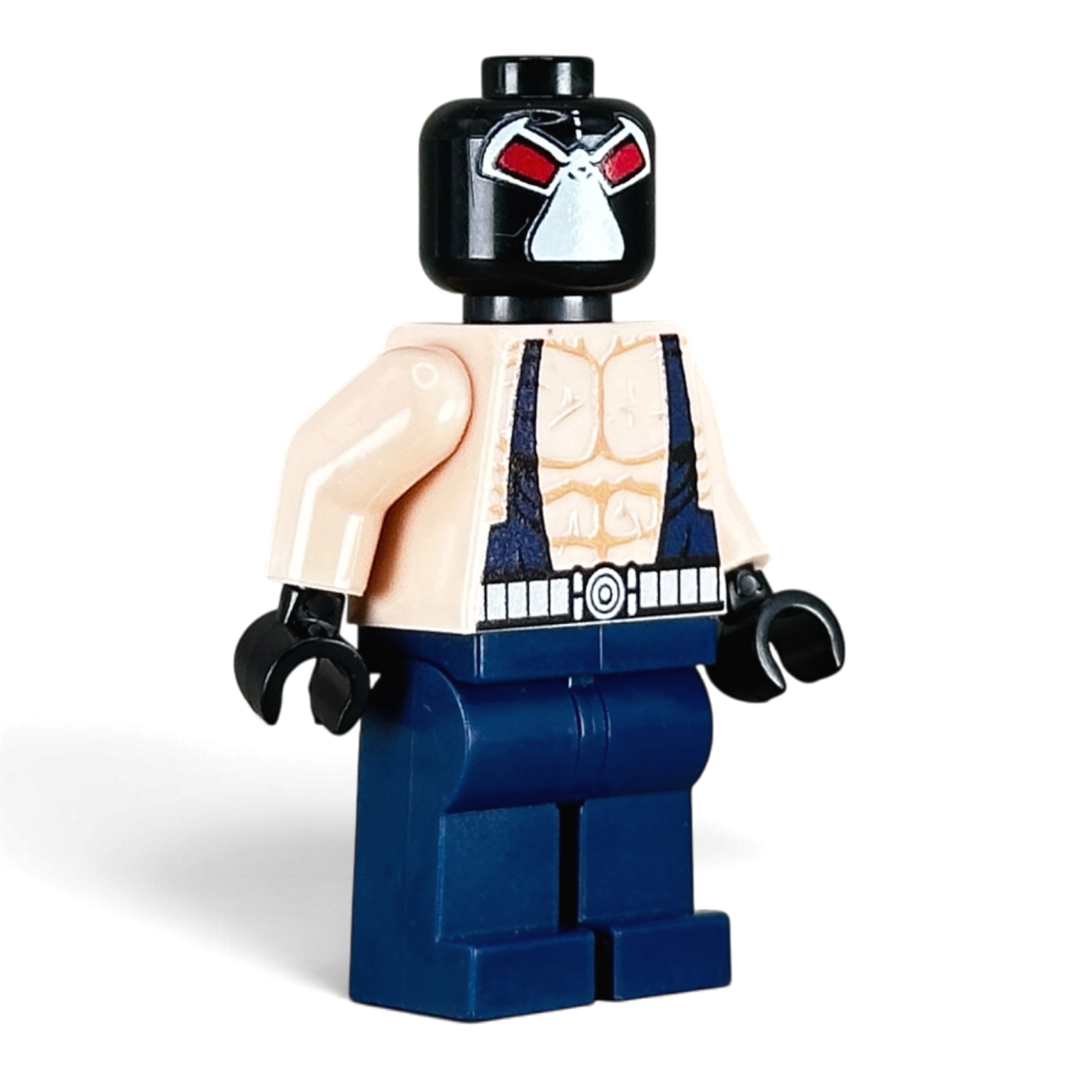 MW Minifigs custom Bane LEGO minifigure, 2007 line, with printed torso