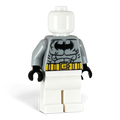 MW Minifigs custom Vampire Batman torso print, official LEGO minifigure parts