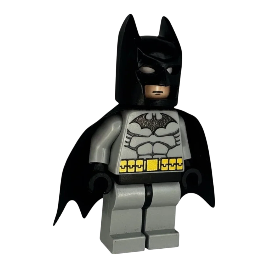 MW Minifigs custom Batman LEGO minifigure, 2006 Collection, with cowl and cape