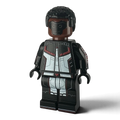 MW Minifigs custom Mr Terrific LEGO minifigure with detailed black, white, and red printed suit design
